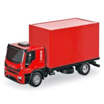Miniatura caminhão iveco tector bau c/acessórios usual Miniatura caminhão iveco tector bau c/acessórios usual