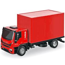 Miniatura Caminhão Iveco Tector Com Baú E Acessórios - Usual Brinquedos Miniatura Caminhão Iveco Tector Com Baú E Acessórios - Usual Brinquedos