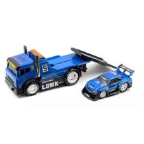 Miniatura Caminhão JDM Flatbed e Nissan Skyline GTRR34 1/64 Maisto 11546