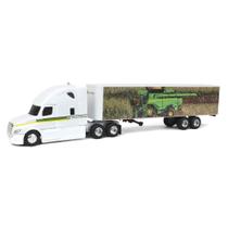 Miniatura Caminhão John Deere 1/64 Freightliner Semi Truck Miniatura Caminhão John Deere 1/64 Freightliner Semi Truck