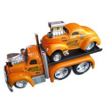 Miniatura Caminhão Mack B61 1953 e Willys Coupe 1941 1/64 Maisto 11544