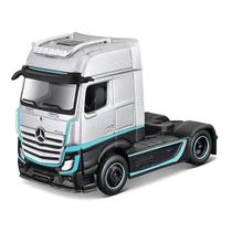 Miniatura Caminhão Mb Actros 1851 Mp4 Gigaspace 1/64 Prata Maisto 12389 Miniatura Caminhão Mb Actros 1851 Mp4 Gigaspace 1/64 Prata Maisto 12389
