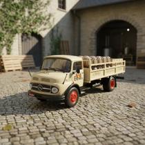 Miniatura Caminhão Mercedes Benz 1113 Cerveja Exímia 1:43 Ix Bege Miniatura Caminhão Mercedes Benz 1113 Cerveja Exímia 1:43 Ix Bege