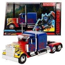 Miniatura Caminhão Optimus Prime Transformers Hollywood Rides 1:24 Jada Toys