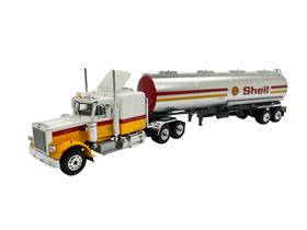 Miniatura Caminhão Peterbilt 359 Carreta Tanque Shell 1:43
