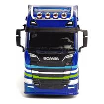 Miniatura Caminhão Scania 770s 1/43 Azul Cabs Bburago