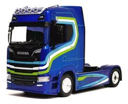 Miniatura Caminhão Scania 770s 1/43 Azul Cabs Bburago Miniatura Caminhão Scania 770s 1/43 Azul Cabs Bburago