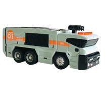 Miniatura Caminhão Team Rescue Hazmat Vehicle Cinza