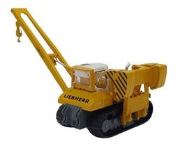 Miniatura Caminhão Trator Liebherr Guincho Metal 1:87