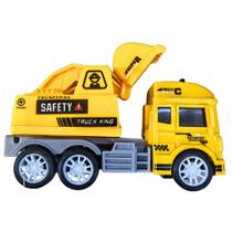 Miniatura Caminhão Truck de Construção Escavadeira com ficção 0984 - Shiny Toys