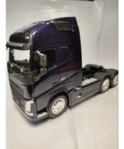 Miniatura Caminhão Volvo Fh 500 Trucado Metal - Escala 1/32