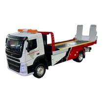 Miniatura Caminhão Volvo Fm Guincho Acende Luz E Som 1:50