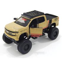 Miniatura Caminhonete Chevrolet Silverado Z71 2019 Bege Miniatura Caminhonete Chevrolet Silverado Z71 2019 Bege