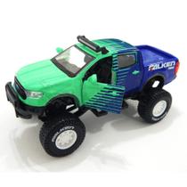 Miniatura Caminhonete Ford Ranger 2019 Verde E Azul Maisto 25205 Miniatura Caminhonete Ford Ranger 2019 Verde E Azul Maisto 25205