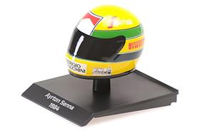 Miniatura Capacete Ayrton Senna 1984 Minichamps Escala 1:10