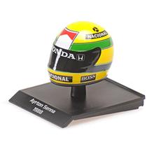Miniatura Capacete Ayrton Senna 1988 Minichamps Escala 1:10