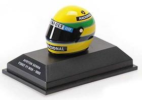 Miniatura Capacete F1 Ayrton Senna MiniChamps Mod. Sortidos Miniatura Capacete F1 Ayrton Senna MiniChamps Mod. Sortidos