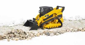 Miniatura Carregadeira esteira compacta Cat Bruder 1/16