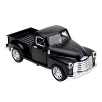 Miniatura Carrinho Chevrolet de Metal Pickup 3100 Preto (1950) Miniatura Carrinho Chevrolet de Metal Pickup 3100 Preto (1950)
