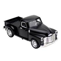 Miniatura Carrinho Chevrolet de Metal Pickup 3100 Preto (1950) Miniatura Carrinho Chevrolet de Metal Pickup 3100 Preto (1950)