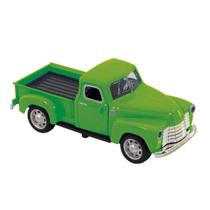 Miniatura Carrinho Chevrolet De Metal Pickup 3100 Verde (195