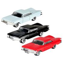 Miniatura Carrinho Chevrolet Impala 1959 1:64 Coleção C/3