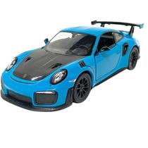 Miniatura Carrinho Coleçao Porsche 911 GT2 Rs Azul Miniatura Carrinho Coleçao Porsche 911 GT2 Rs Azul