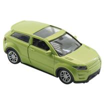 Miniatura Carrinho de Metal Land Rover Evoque Verde