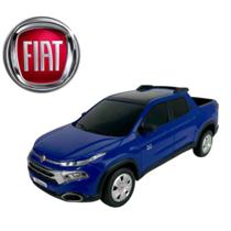 Miniatura carrinho Fiat Toro Recarregável C/ Controle remoto brinquedo pickup