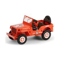 Miniatura Carro 1944 Willys MB Jeep 80 Years 1:64 Greenlight Miniatura Carro 1944 Willys MB Jeep 80 Years 1:64 Greenlight
