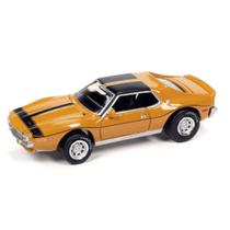 Miniatura Carro Amc Javelin Amx 1971 1/64 Marrom Johnny Light