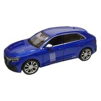 Miniatura Carro Audi SQ8 2020 1/32 Azul Burago 43054
