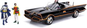 Miniatura - Carro - Batmobile - Com Figura e Luz - 1:18 - Jada