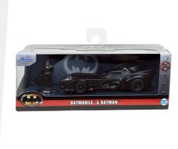 Miniatura Carro Batmóvel (1989) c/ Figura - Metals Die Cast - 1:32 - Jada Toys