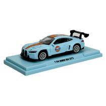Miniatura Carro Bmw M4 GT3 Gulf 1:64 1:64 California Toys Miniatura Carro Bmw M4 GT3 Gulf 1:64 1:64 California Toys
