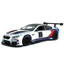 Miniatura Carro Bmw M6 gt3 Com Luz e Som
