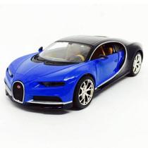 Miniatura Carro Bugatti Chiron 1/24 Special Edition Azul Maisto 31514 Miniatura Carro Bugatti Chiron 1/24 Special Edition Azul Maisto 31514