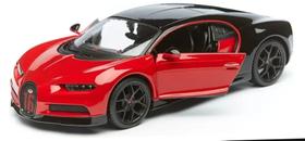 Miniatura Carro Bugatti Chiron Sport Vermelho 1:24 Maisto Miniatura Carro Bugatti Chiron Sport Vermelho 1:24 Maisto