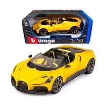 Miniatura Carro Bugatti Mistral 1:18 BBurago Miniatura Carro Bugatti Mistral 1:18 BBurago
