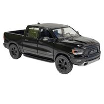 Miniatura Carro Caminhonete Ram 1500 Ferro Preto Coleção