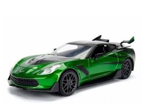Miniatura Carro Chevrolet Corvette Stingray (2016) - Crosshairs - Transformers 5 - 1:24