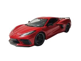 Miniatura Carro Chevrolet Corvette Stingray 2020 Escala 1:18