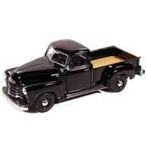 Miniatura Carro Chevy 3100 Pick Up 1950 1/25 Preto Maisto 31952 Miniatura Carro Chevy 3100 Pick Up 1950 1/25 Preto Maisto 31952
