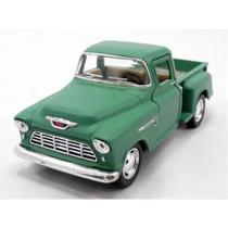 Miniatura Carro Chevy Stepside Pick-up 1955 1/32 (Verde) - Toy King