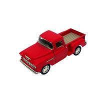 Miniatura Carro Chevy Stepside Pick-up 1955 1/32 (Vermelho)