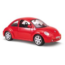 Miniatura Carro Coleção Volkswagen New Beetle Vermelho 1:25 - Maisto