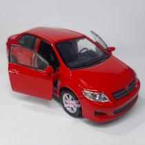 Miniatura Carro de Ferro Toyota Corolla 12cm Coleção