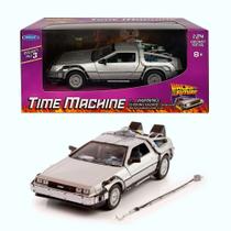 Miniatura Carro Delorean De Volta Para O Futuro 1 1:24 Welly