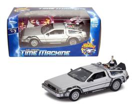 Miniatura Carro Delorean De volta para o Futuro 2 Welly 1/24