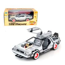 Miniatura Carro Delorean De Volta Para O Futuro 3 1:24 Welly